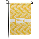 Tribal Diamond Small Garden Flag - Single Sided w/ Name or Text