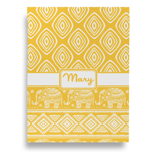 Tribal Diamond Garden Flags - Large - Double Sided - BACK