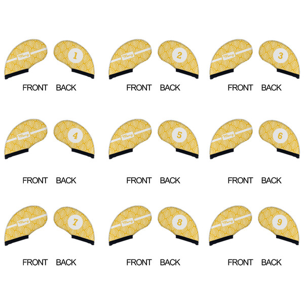 Tribal Diamond Golf Club Covers - APPROVAL (set of 9)