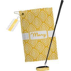 Tribal Diamond Golf Towel Gift Set (Personalized)