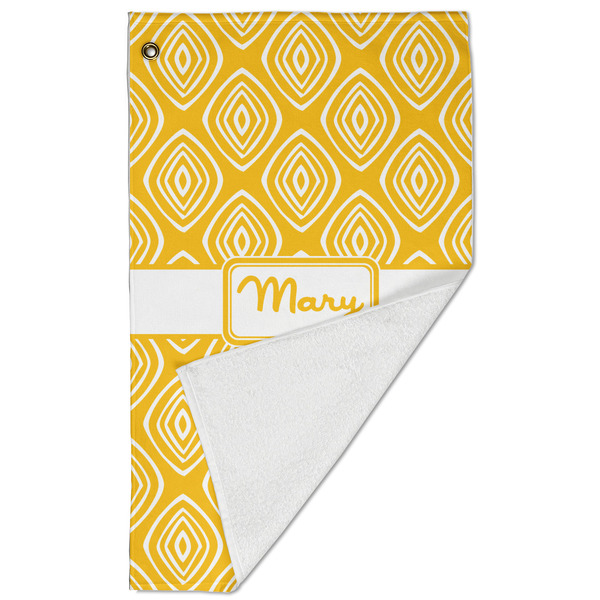 Tribal Diamond Golf Towel - Folded (Large)