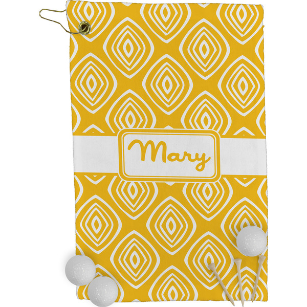 Tribal Diamond Golf Towel (Personalized)