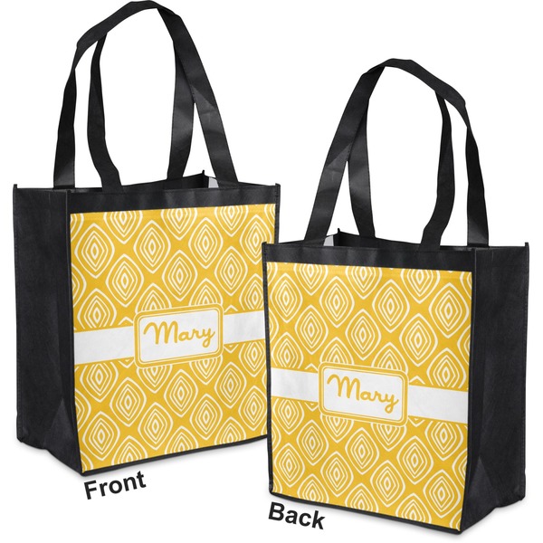 Tribal Diamond Grocery Bag - Apvl