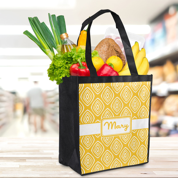 Tribal Diamond Grocery Bag - LIFESTYLE