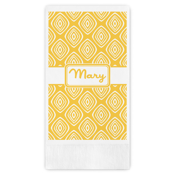 Custom Tribal Diamond Guest Towels - Full Color (Personalized)