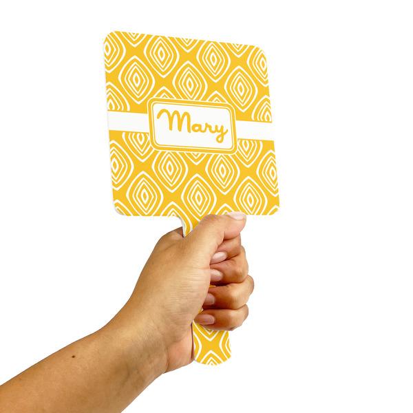 Tribal Diamond Hand Mirrors - Alt View