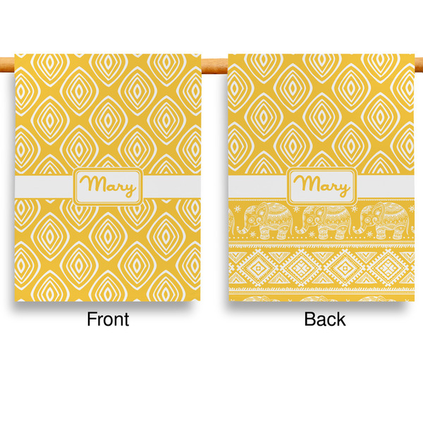 Tribal Diamond House Flags - Double Sided - APPROVAL