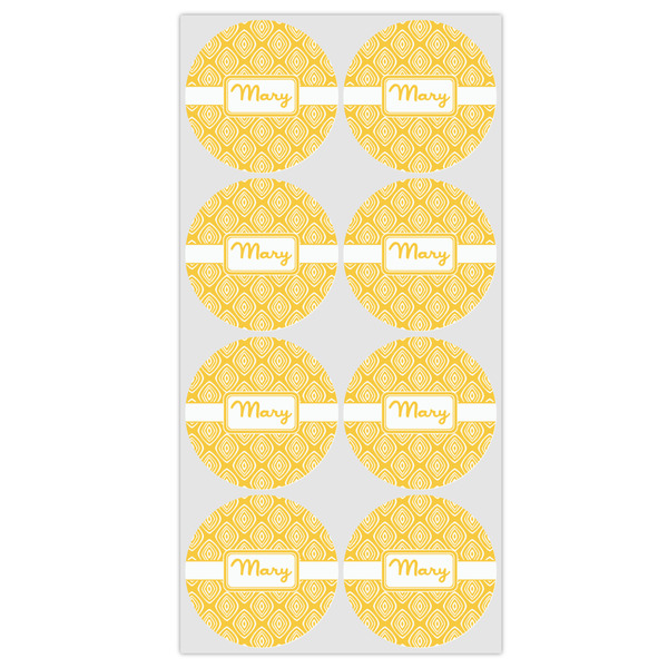 Tribal Diamond Icing Circle - Medium - Set of 8