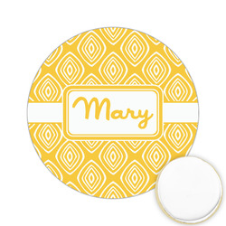 Tribal Diamond Printed Cookie Topper - 2.15" (Personalized)