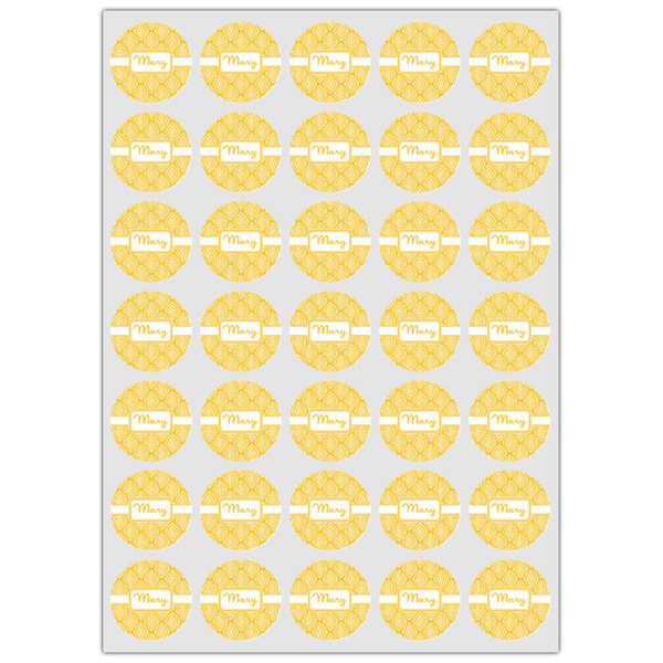 Tribal Diamond Icing Circle - XSmall - Set of 35