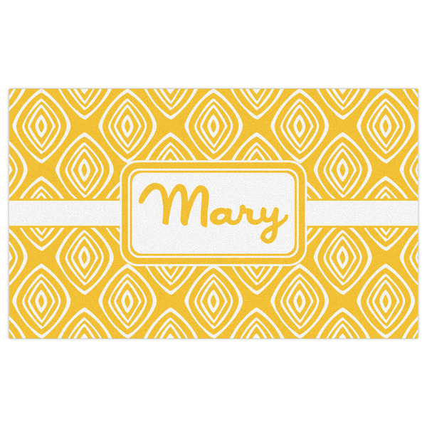 Tribal Diamond Indoor / Outdoor Rug - 3'x5' - Front Flat