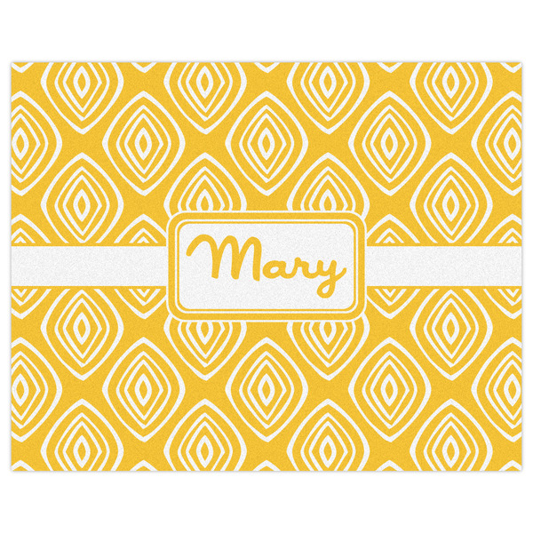 Tribal Diamond Indoor / Outdoor Rug - 8'x10' - Front Flat