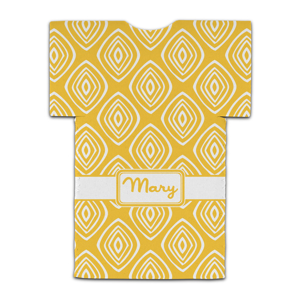 Tribal Diamond Jersey Bottle Cooler - BACK (flat)