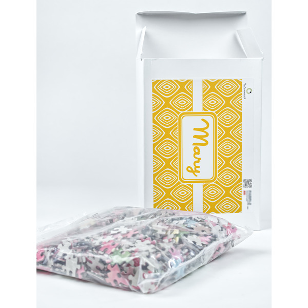 Tribal Diamond Jigsaw Puzzle 1014 Piece - Box