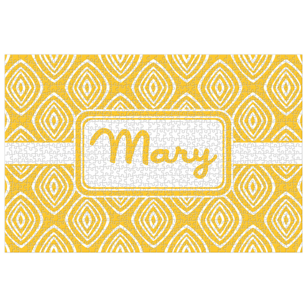 Custom Tribal Diamond Jigsaw Puzzle - 1000-piece (Personalized)