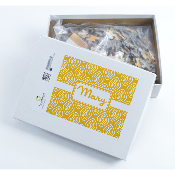 Tribal Diamond Jigsaw Puzzle 252 Piece - Box