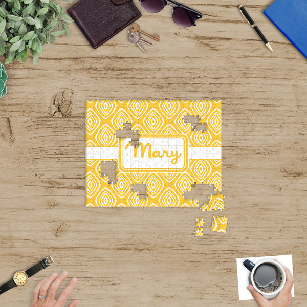 Tribal Diamond Jigsaw Puzzle 252 Piece - In Context