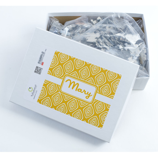 Tribal Diamond Jigsaw Puzzle 500 Piece - Box