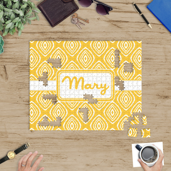 Tribal Diamond Jigsaw Puzzle 500 Piece - In Context