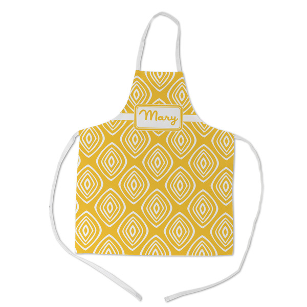 Custom Tribal Diamond Kid's Apron w/ Name or Text