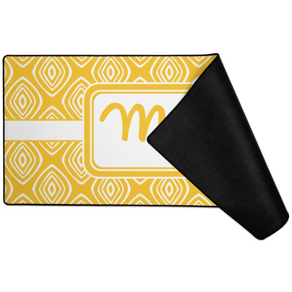 Tribal Diamond Large Gaming Mats - FRONT W/ FOLD