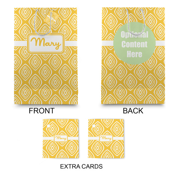 Tribal Diamond Large Gift Bag - Approval