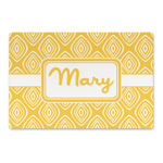 Tribal Diamond Large Rectangle Car Magnet (Personalized)