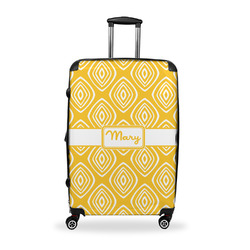 Tribal Diamond Suitcase - 28" Large - Checked w/ Name or Text
