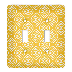 Tribal Diamond Light Switch Cover (2 Toggle Plate)