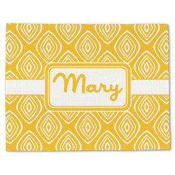 Tribal Diamond Single-Sided Linen Placemat - Single w/ Name or Text