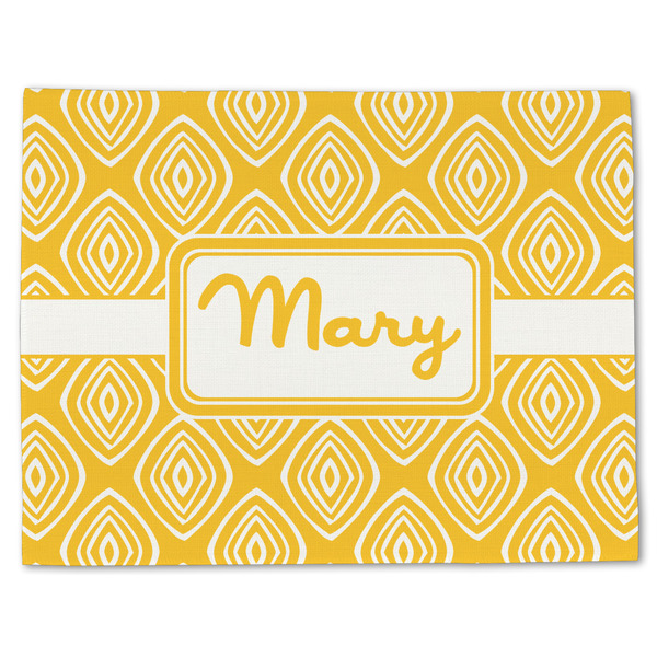 Tribal Diamond Linen Placemat - Front