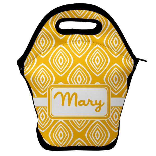 Custom Tribal Diamond Lunch Bag w/ Name or Text
