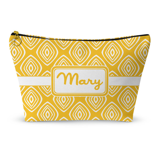 Custom Tribal Diamond Makeup Bag - Large - 12.5"x7" (Personalized)