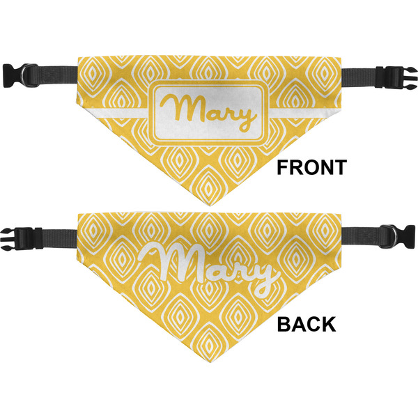 Tribal Diamond Medium Dog Bandana Approval