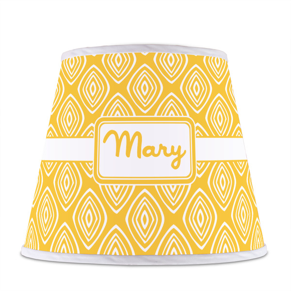 Tribal Diamond Poly Film Empire Lampshade - Front View