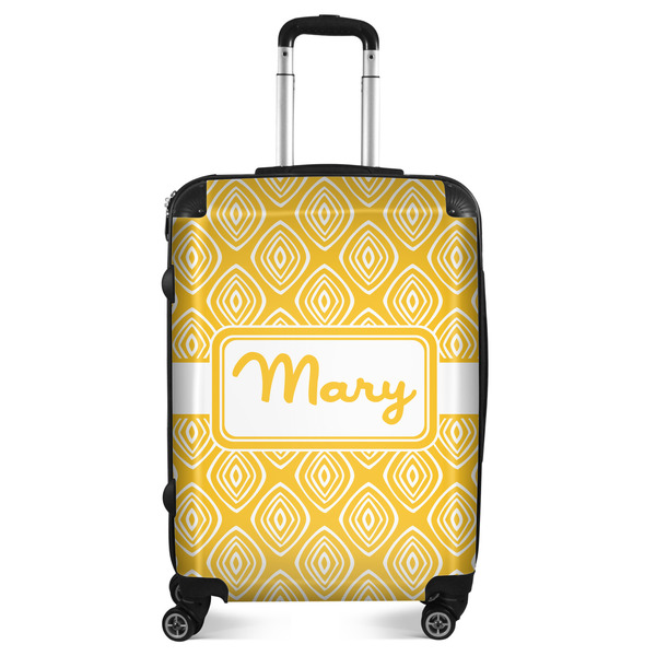 Custom Tribal Diamond Suitcase - 24" Medium - Checked (Personalized)
