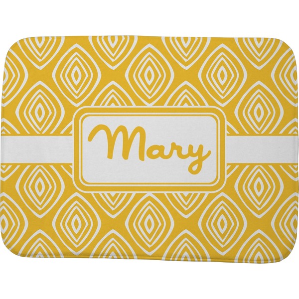 Tribal Diamond Memory Foam Bath Mat 48 X 36