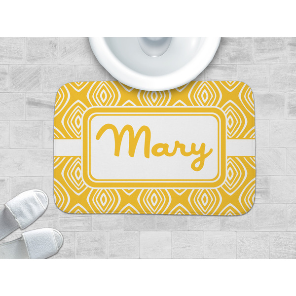 Tribal Diamond Memory Foam Bath Mat - LIFESTYLE 34x21