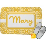 Tribal Diamond Memory Foam Bath Mat (Personalized)