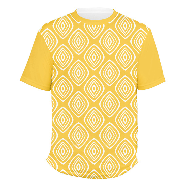 Custom Tribal Diamond Men's Crew T-Shirt - 2X Large