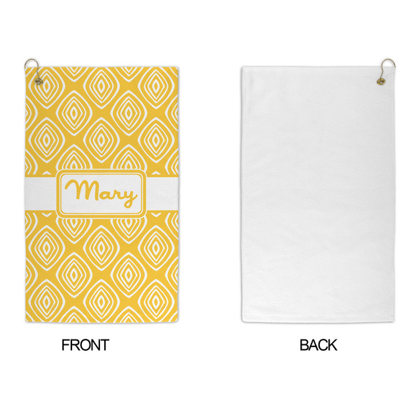 Tribal Diamond Microfiber Golf Towels - APPROVAL