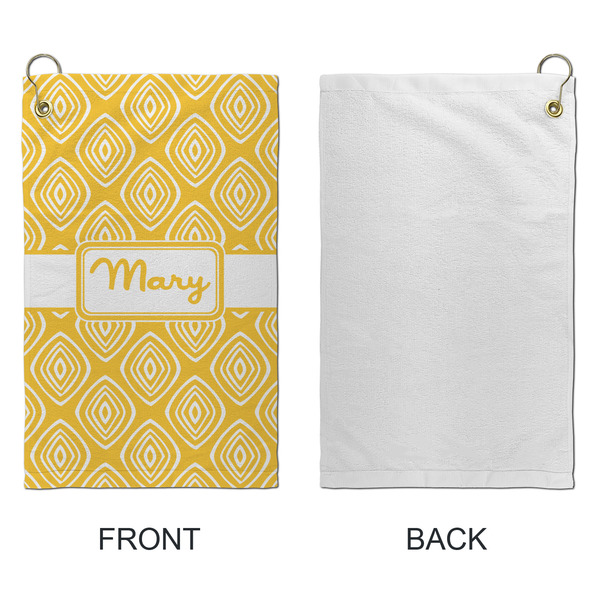 Tribal Diamond Microfiber Golf Towels - Small - APPROVAL