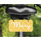 Tribal Diamond Mini License Plate on Bicycle - LIFESTYLE Two holes