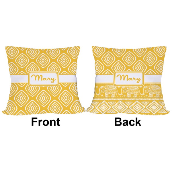 Tribal Diamond Outdoor Pillow - 20x20