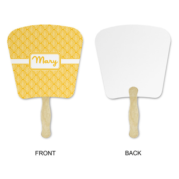 Tribal Diamond Paper Fans - Approval