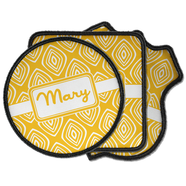 Custom Tribal Diamond Iron on Patches (Personalized)