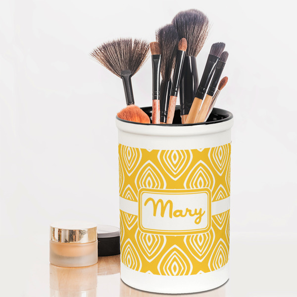 Tribal Diamond Pencil Holder - LIFESTYLE makeup