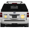 Tribal Diamond Personalized Car Magnets on Ford Explorer