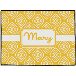 Tribal Diamond Door Mat (Personalized)