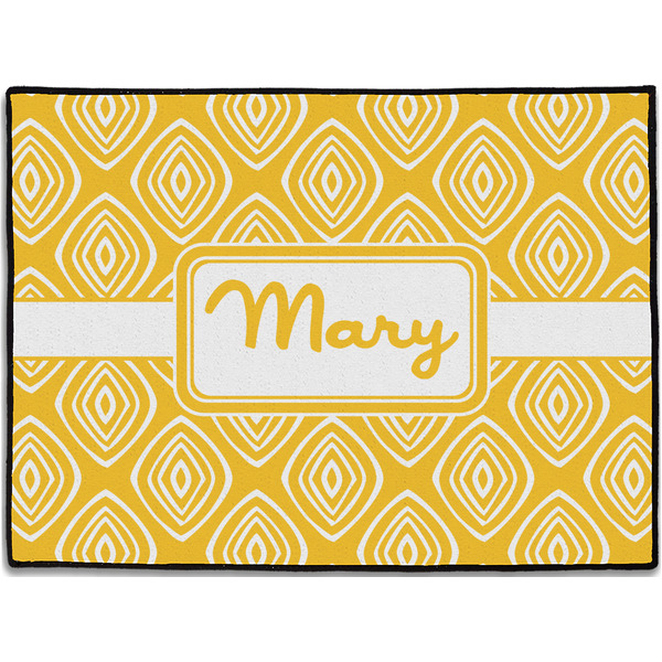 Custom Tribal Diamond Door Mat (Personalized)